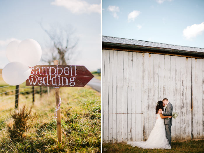 Barn wedding at Spring Meadows farm in mount solon Virginia wedding photographer