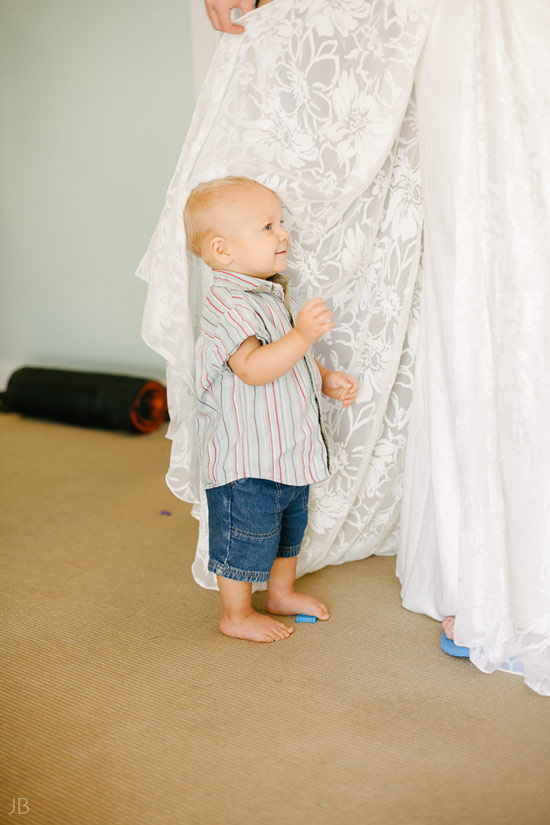 Virginia Beach Wedding on the beach in October at high noon bright day