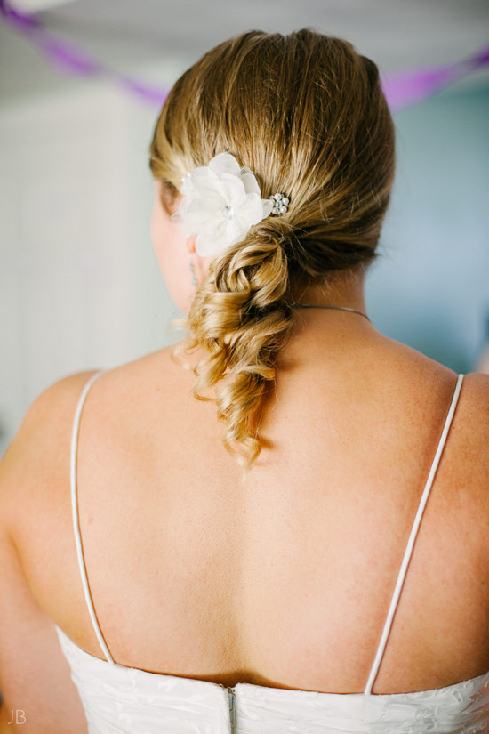 Virginia Beach Wedding on the beach in October at high noon bright day