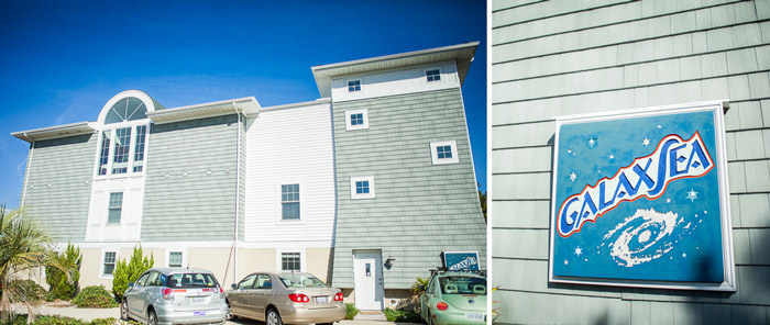 Virginia Beach Wedding on the beach in October at high noon bright day