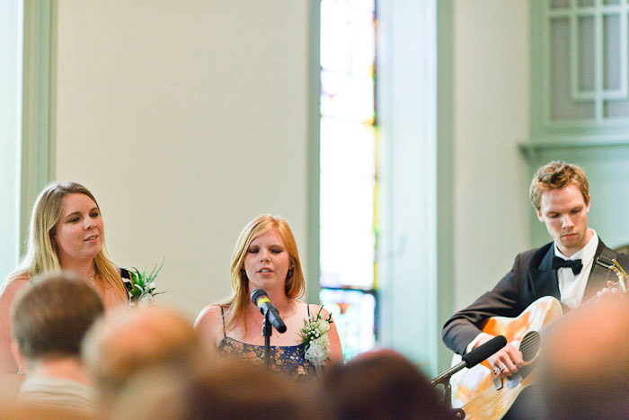 July summer wedding in Staunton Virginia with reception at Fairfax Hall in Waynesboro Virginia