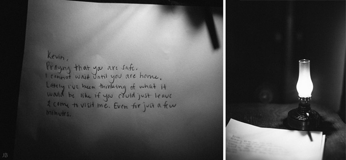 fuji 400h military couple in uniform with letters they wrote to each other 1950s farmhouse engagement photo shoot