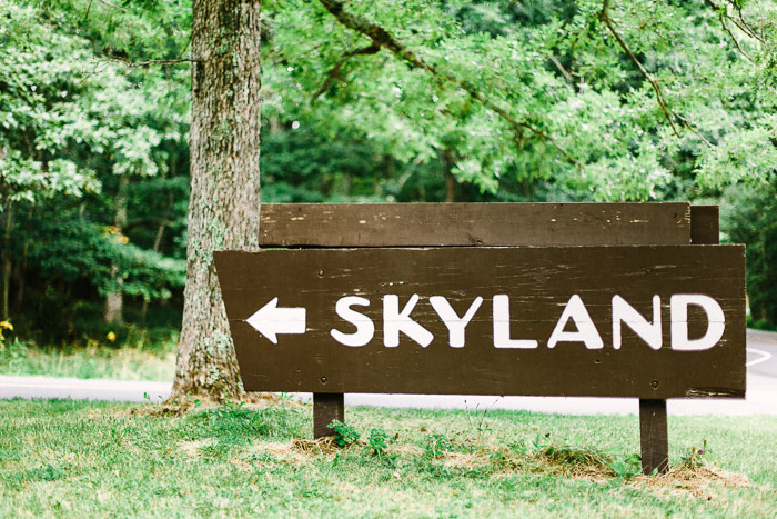 august wedding at skyland resort in shenandoah national park