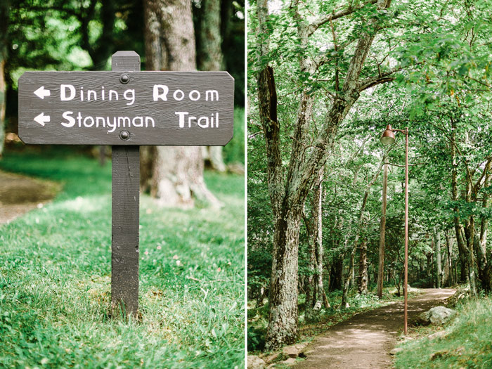 august wedding at skyland resort in shenandoah national park