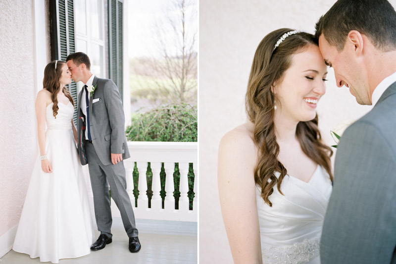 fuji film wedding portraits with a soft pastel look