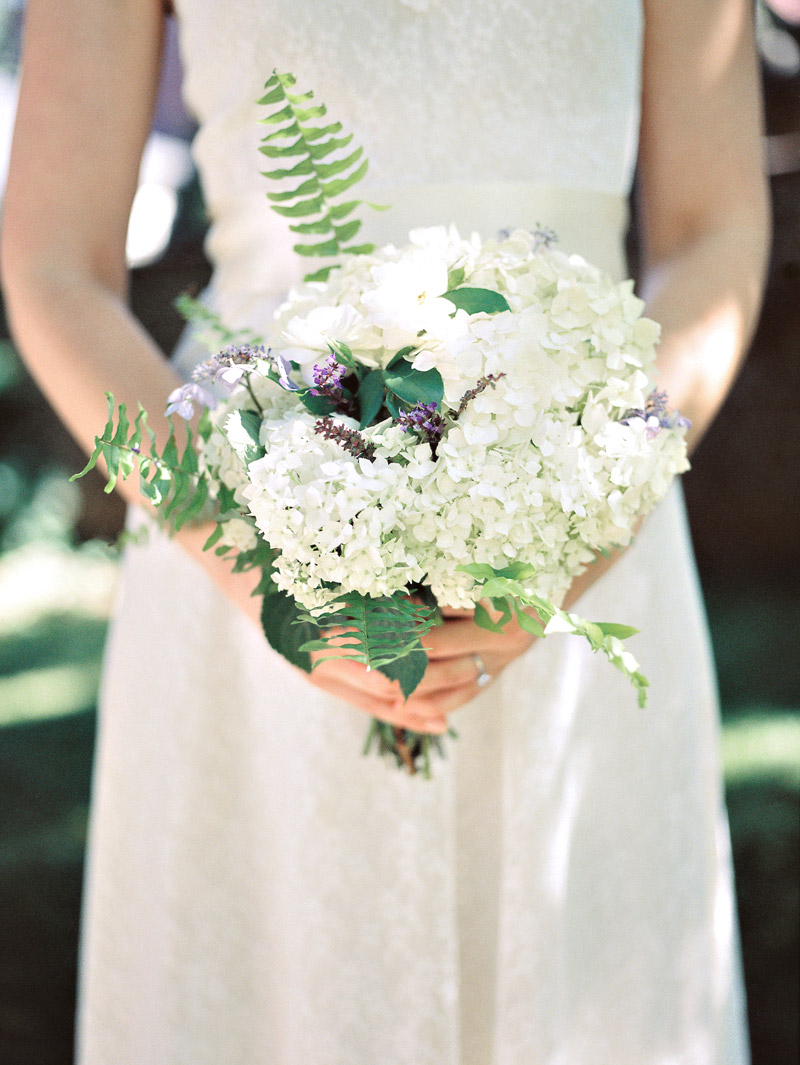 summer garden charlottesville wedding shot on film