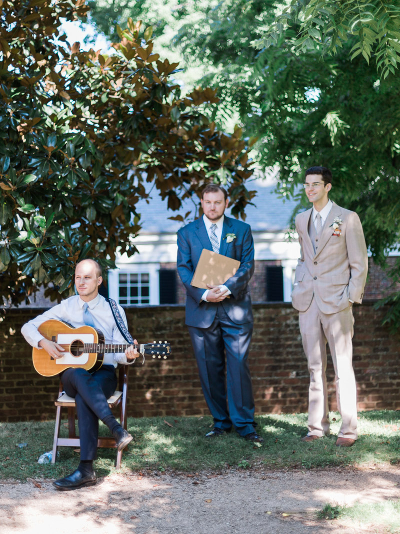 summer garden charlottesville wedding shot on film