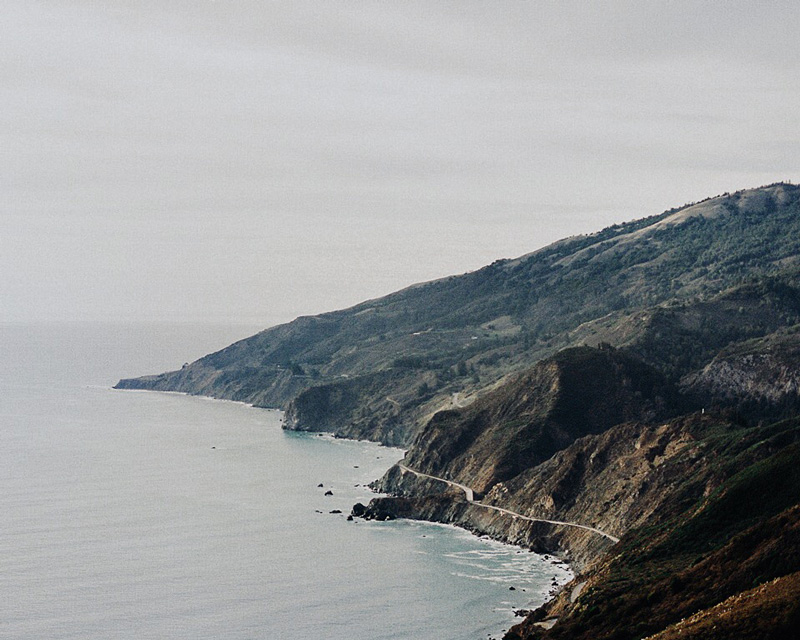 big sur captured on film fuji400h 