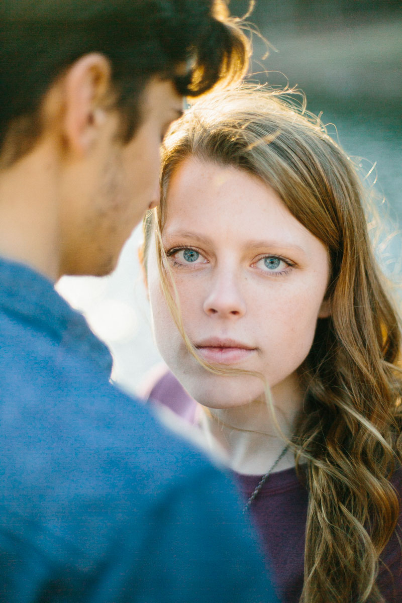 adventurous switzer lake engagement session in virginia - portra400