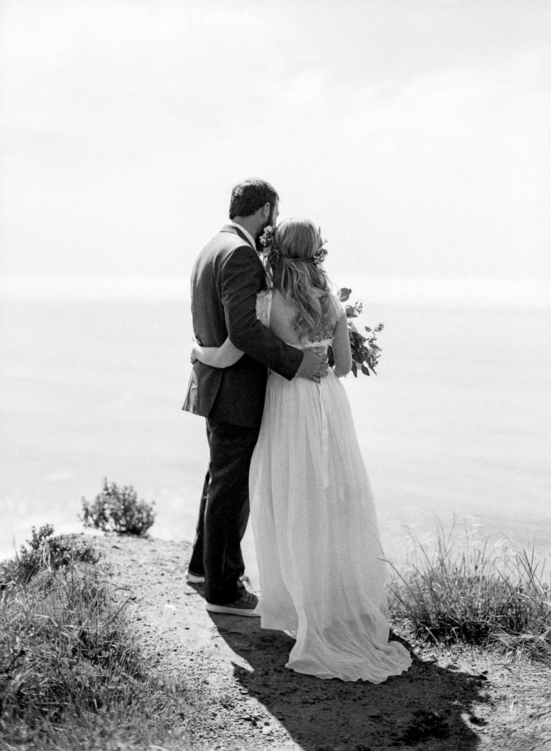 Spring wedding in Big Sur California