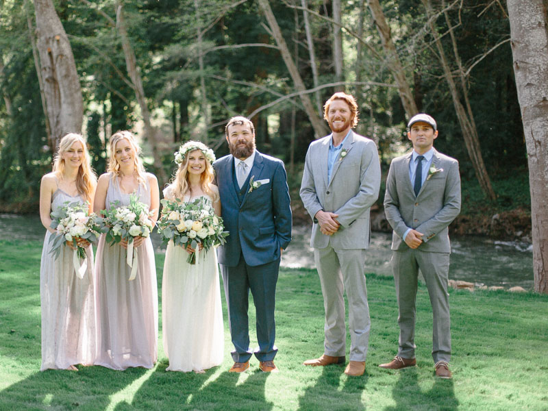 california wedding in Big Sur at the Big Sur River Inn