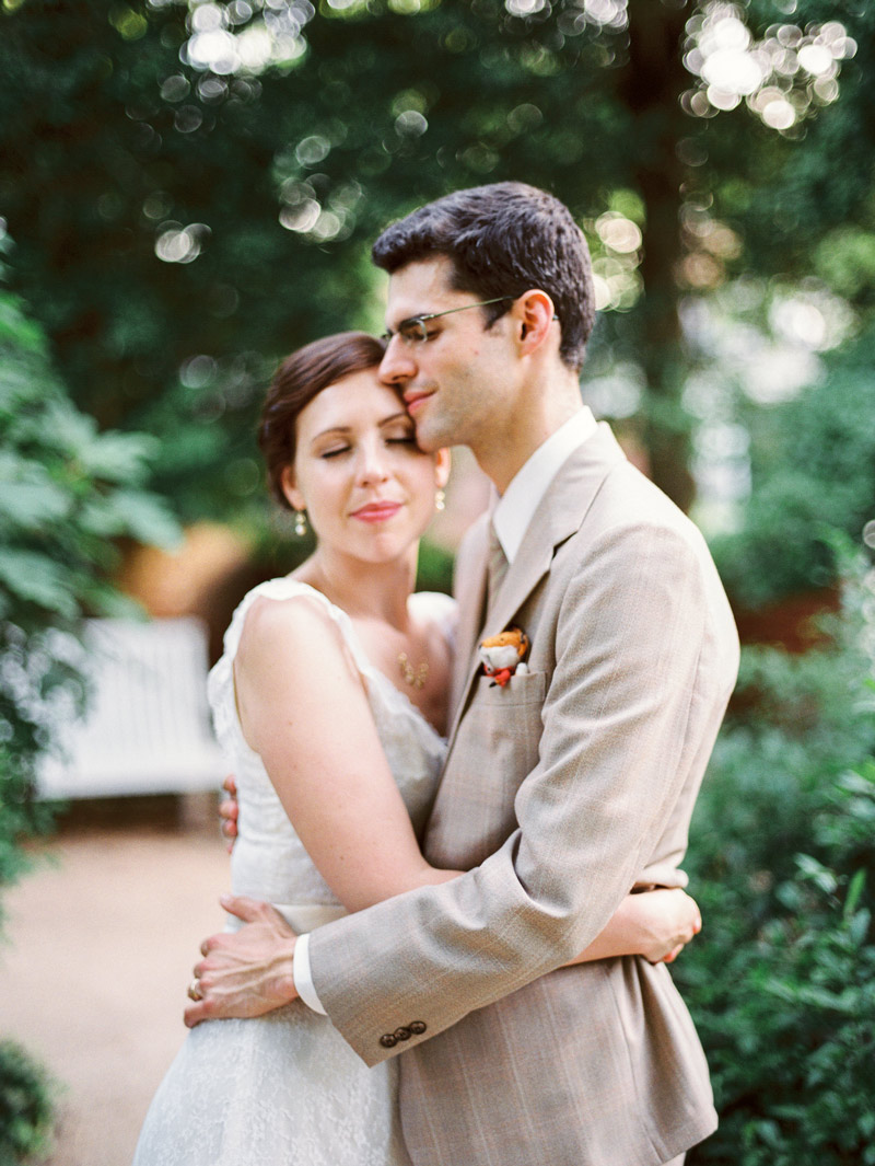 kodak portra 800 intimate wedding in charlottesville virginia