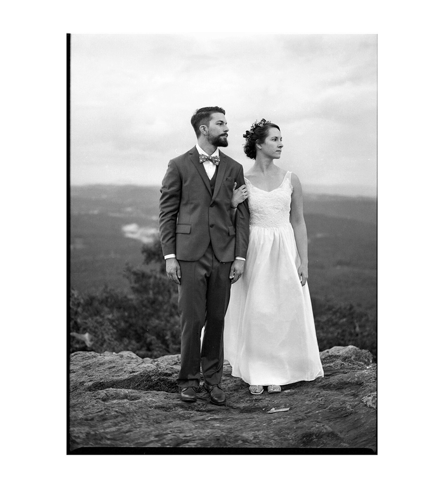 Virginia prenup portrait shoot bride and groom at Buffalo Mountain Virginia