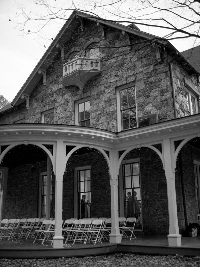 The Francis Cope House at Awbury Arboretum - Ilford HP5+